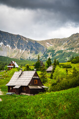 Small village in the mountains