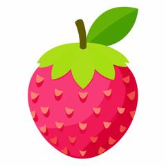 Minimal Litchi Illustration