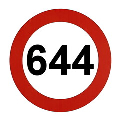 Illustration des Straßenverkehrszeichens 