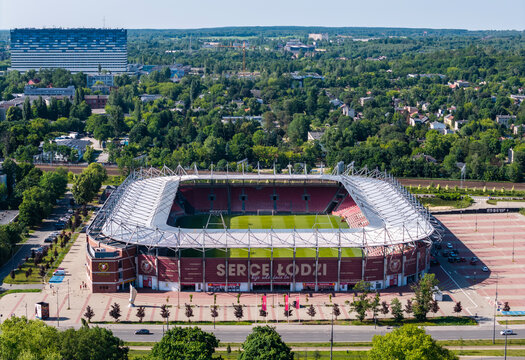 Stadion RTS Widzew- Ł&oacute;dź, Polska
