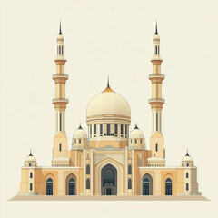 Obraz premium Card mosque