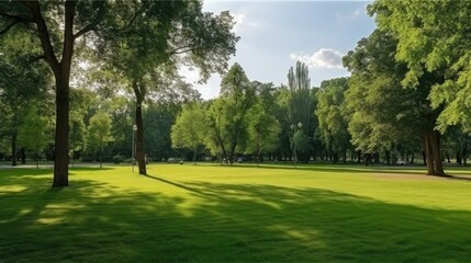 Fototapeta premium park in the city