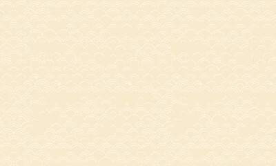 Subtle Minimalist Triangle Grid Texture in Cream. Seamless faint vector background for professional design