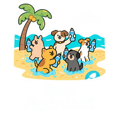 Playful Pets & Water Fun

