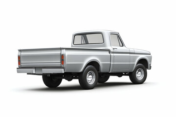 truck isolated on white