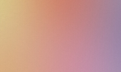 A soft gradient background with shades of yellow pink and purple creating a smooth color transition gredient,noise effect, colorful