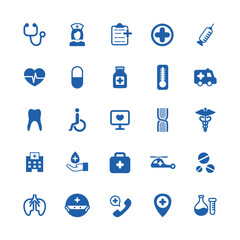 medical healthcare icons vector