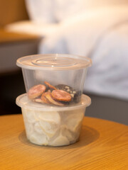 Takeaway food box order takeaway