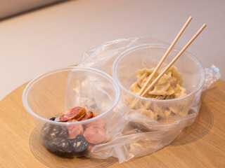 Takeaway food box order takeaway