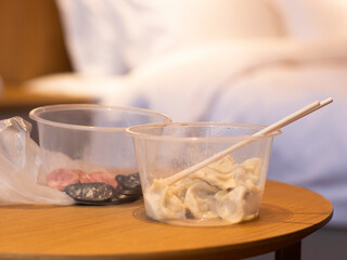 Takeaway food box order takeaway