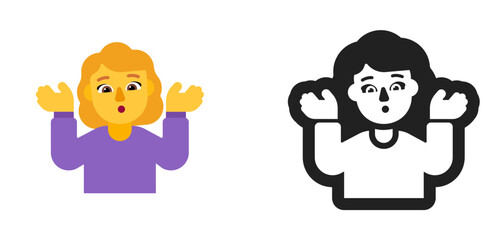 Person Raising Hands Purple Shirt Yellow