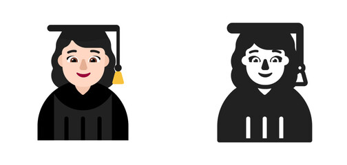 Graduate Very Light Skin Male