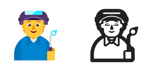 Police Officer Yellow