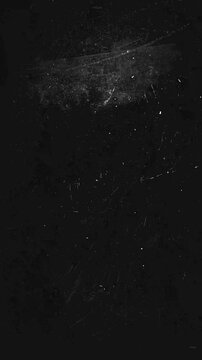 Grunge doodle texture. Dust and scratches old damaged surface Retro vintage black background. High quality 4k footage