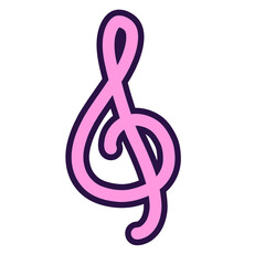 treble clef icon