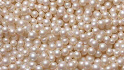 Lustrous Pearl Heap: Shimmering Beauty for Jewelry Design & Elegant Backgrounds