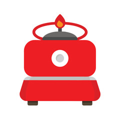 Obraz premium Portable Camping Stove Lightweight and Compact Design for Outdoor Adventures