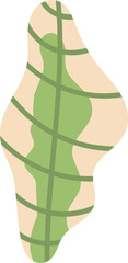 Tpopical Leaf Hand Drawn