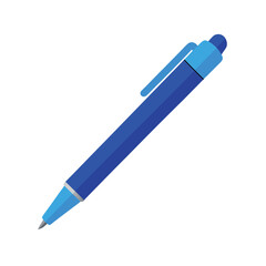 Blue Ballpoint Pen Smooth Writing, Classic Design
