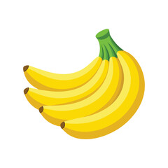 Sweet Yellow Bananas A Bunch of Delicious Tropical Fruit