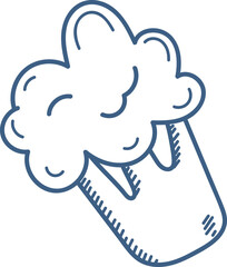 Broccoli Plant Sketch