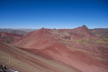 Fototapeta premium Red Valley in Peru