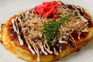 豚玉　お好み焼き