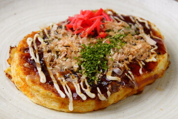 豚玉　お好み焼き