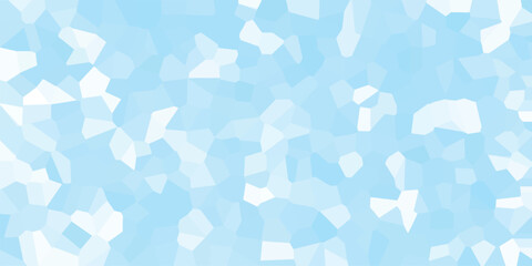 A light blue gradient with geometric mosaic elements creating a textured digital design perfect for modern backgrounds and digital design projects