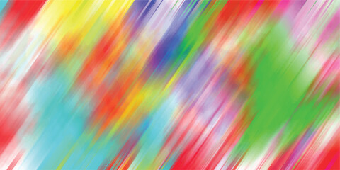 Abstract colorful brush strokes with a diagonal composition a vibrant and dynamic design suitable for creative backgrounds and artistic applications