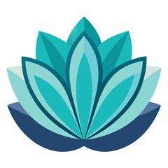 Transparent Petal Layers on White