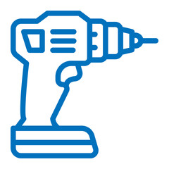 Obraz premium drill icon