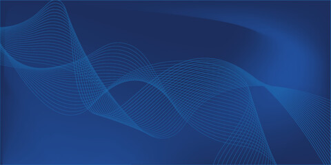 Blue Tech Finance Fintech Background Abstract Pixel Pattern. Abstract Business Tech Science Vector Backdrop.