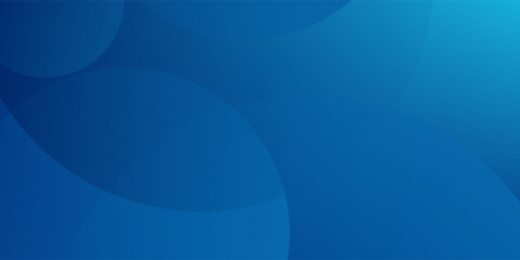 Blue gradient wavy background. Vector illustration