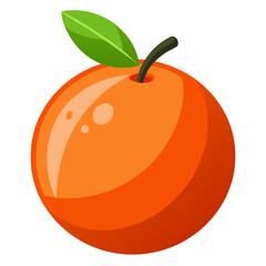 Simple Blood Orange Illustration