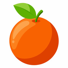 Simple Blood Orange Illustration