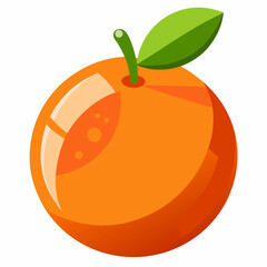 Simple Blood Orange Illustration