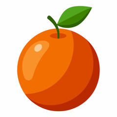 Simple Blood Orange Illustration