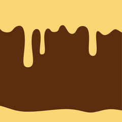 Vector cheese. wallpaper. background of melting cheese. Cheese frame. cheese melt