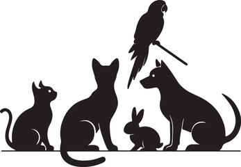 black cat silhouette