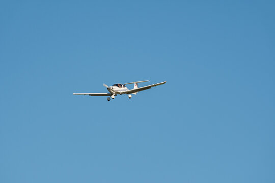 HB-SGE Diamond DA40 plane in Saint Gallen in Switzerland 3.3.25