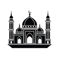  Modern Flat Mosque Icon Vector (2).eps