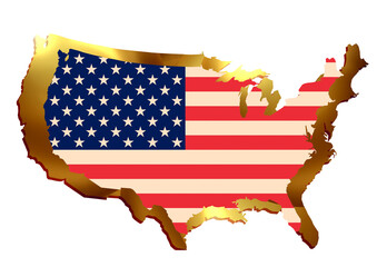 アメリカ地図