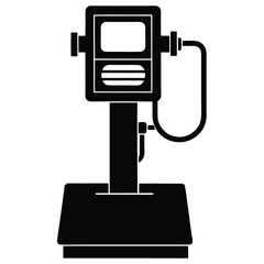 dentist element isolated dental x ray machine on white background