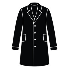 dentist element isolated dentist lab coat on white background