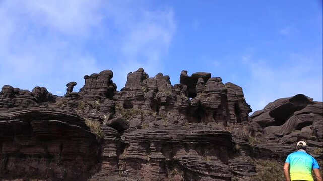 Mount Roraima in Venezuela, South America