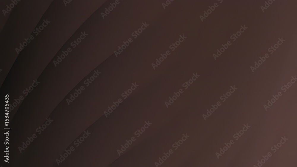 Poster dark brown layered lines create a smooth gradient.