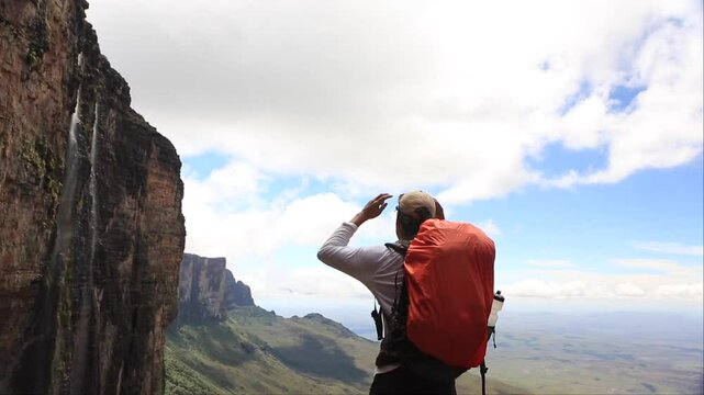 Mount Roraima in Venezuela, South America