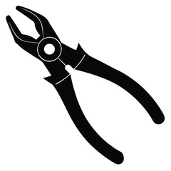 dentist element isolated orthodontic pliers on white background