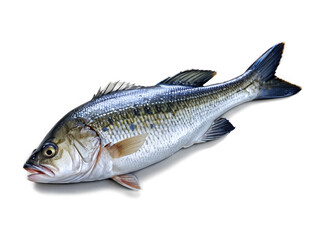 Fototapeta premium Freshwater Largemouth Bass High-Resolution Stock Photo